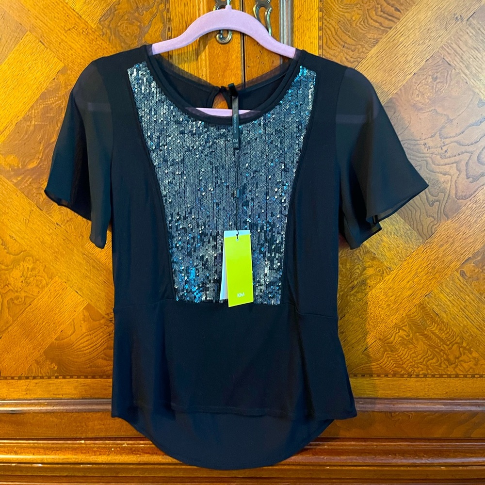 Karen Millen shirt with sparkle